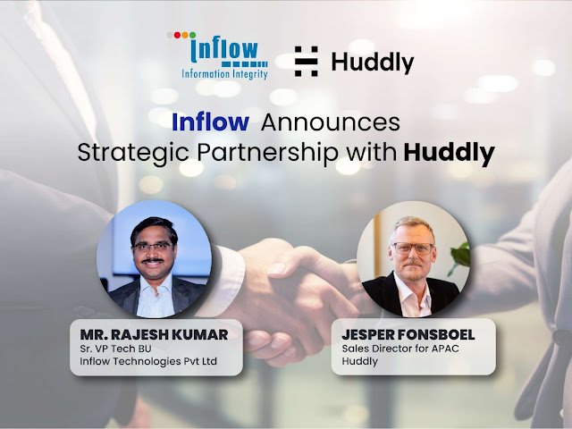 Inflow Announces Strategic Partnership with Huddly