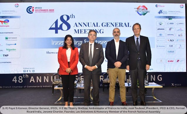 French Companies in India Bet Big on Innovation and Sustainable Growth ahead of 2026 AI Summit at IFCCI’s 48th Annual General Meeting