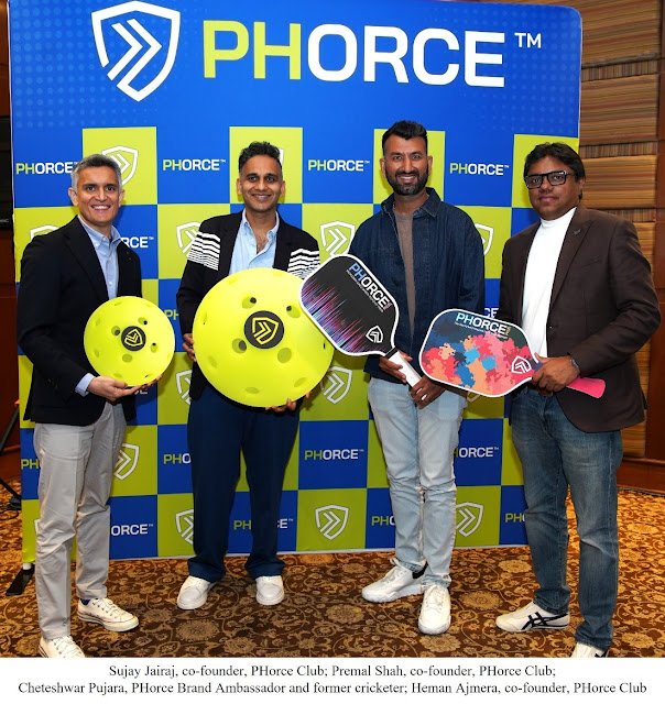 PHorce Club and Cheteshwar Pujara Unite to Champion Pickleball: India’s Next Sporting Revolution