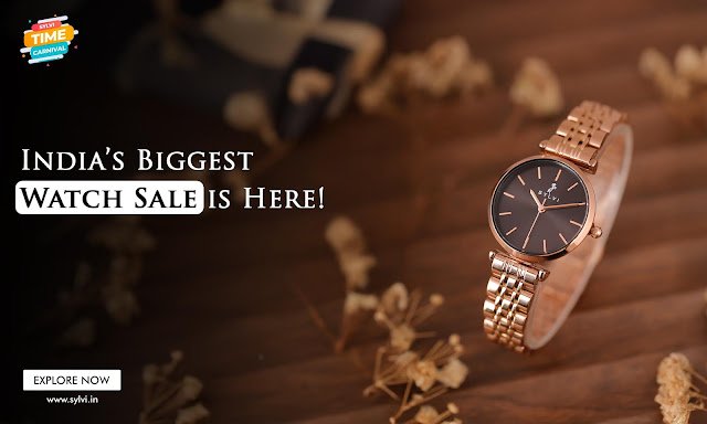Sylvi Time Carnival 2025 – India’s Biggest Anniversary Watch Sale