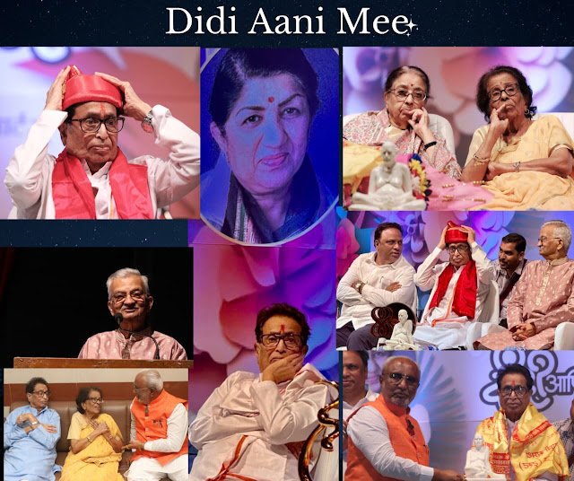 Hridaynath Mangeshkar Honours  Legacy of Love & Reverence  on  entering his glorious 89th year with Didi Aani Mee