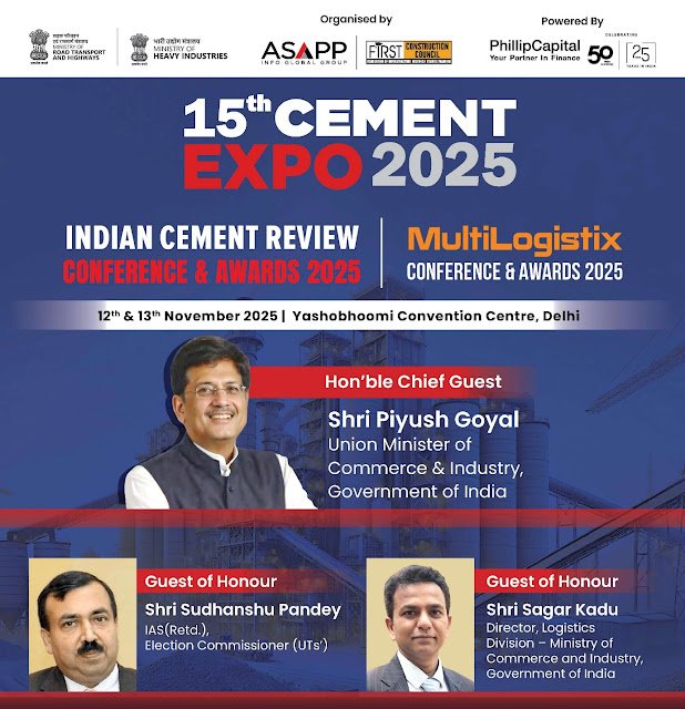 Indian Cement Review Leads Decarbonisation Dialogue at Cement Expo 2025 in Delhi