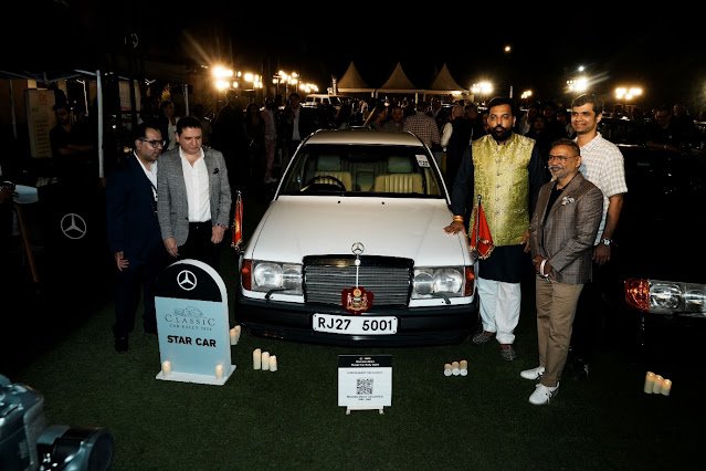Rustomjee Group Partners with Mercedes-Benz India for a Celebration of Heritage and Craftsmanship at the Mercedes-Benz Classic Car Rally 2025