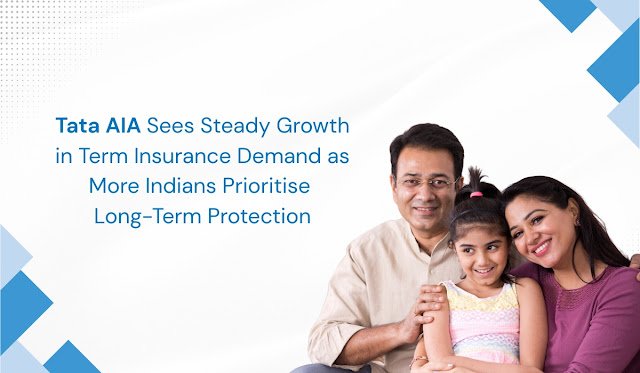 Tata AIA Sees Steady Growth in Term Insurance Demand as More Indians Prioritise Long-Term Protection