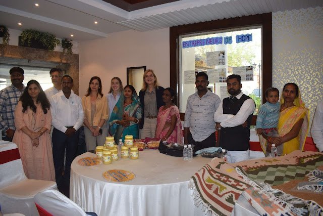 Representatives of the ‘la Caixa’ Foundation Meet  Change-Makers in Uttar Pradesh: A Decade of Building Entrepreneurial Ecosystems