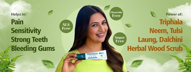Dr. Aayu Green Triphala Toothpaste: Ayurvedic Oral Care Reimagined
