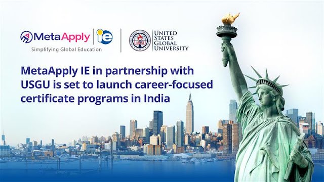 MetaApply IE and United States Global University announce an exclusive partnership to deliver career-ready short-term certificate programs in India