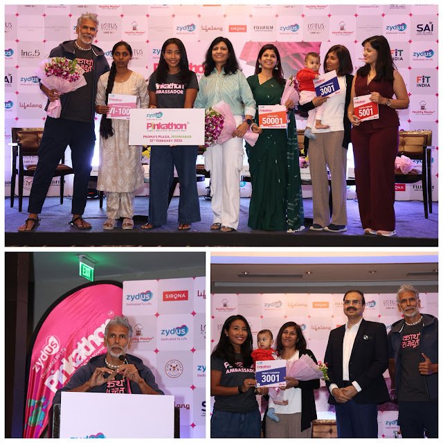 Pinkathon partners with Zydus to drive breast cancer awareness; Returns to Hyderabad for the 6th edition introducing first-ever Invincible Women
