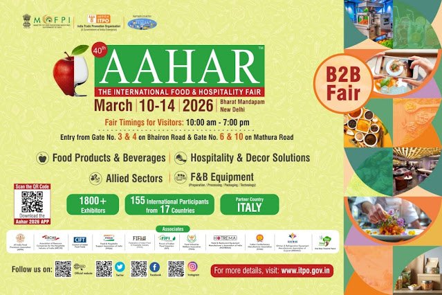 AAHAR 2026 – 40th Edition: Strengthening India’s role in the global food economy through a structured B2B platform