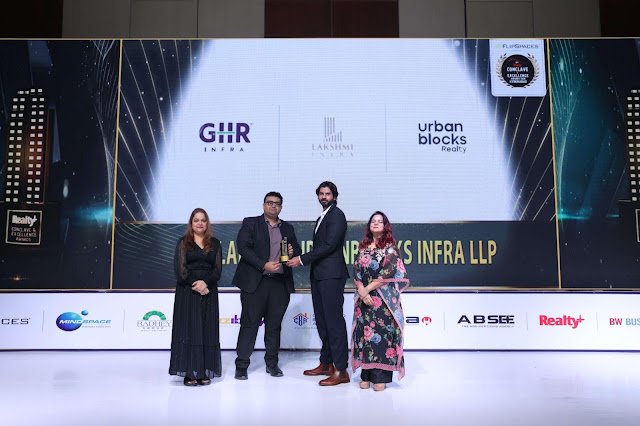 GHR Lakshmi Urbanblocks LLP Takes Top Honour by Winning Realty+’Developer of the Year – Residential’ Award 2026